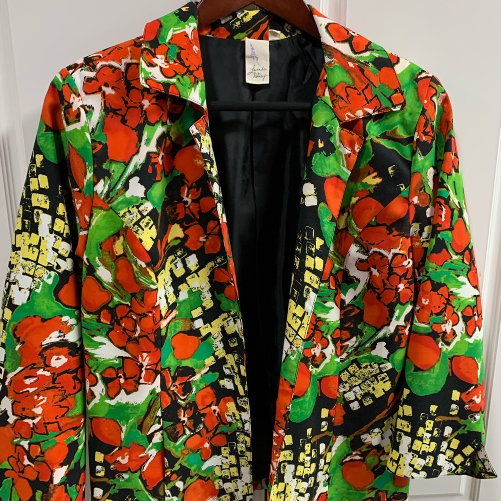 Vibrant Floral Blazer